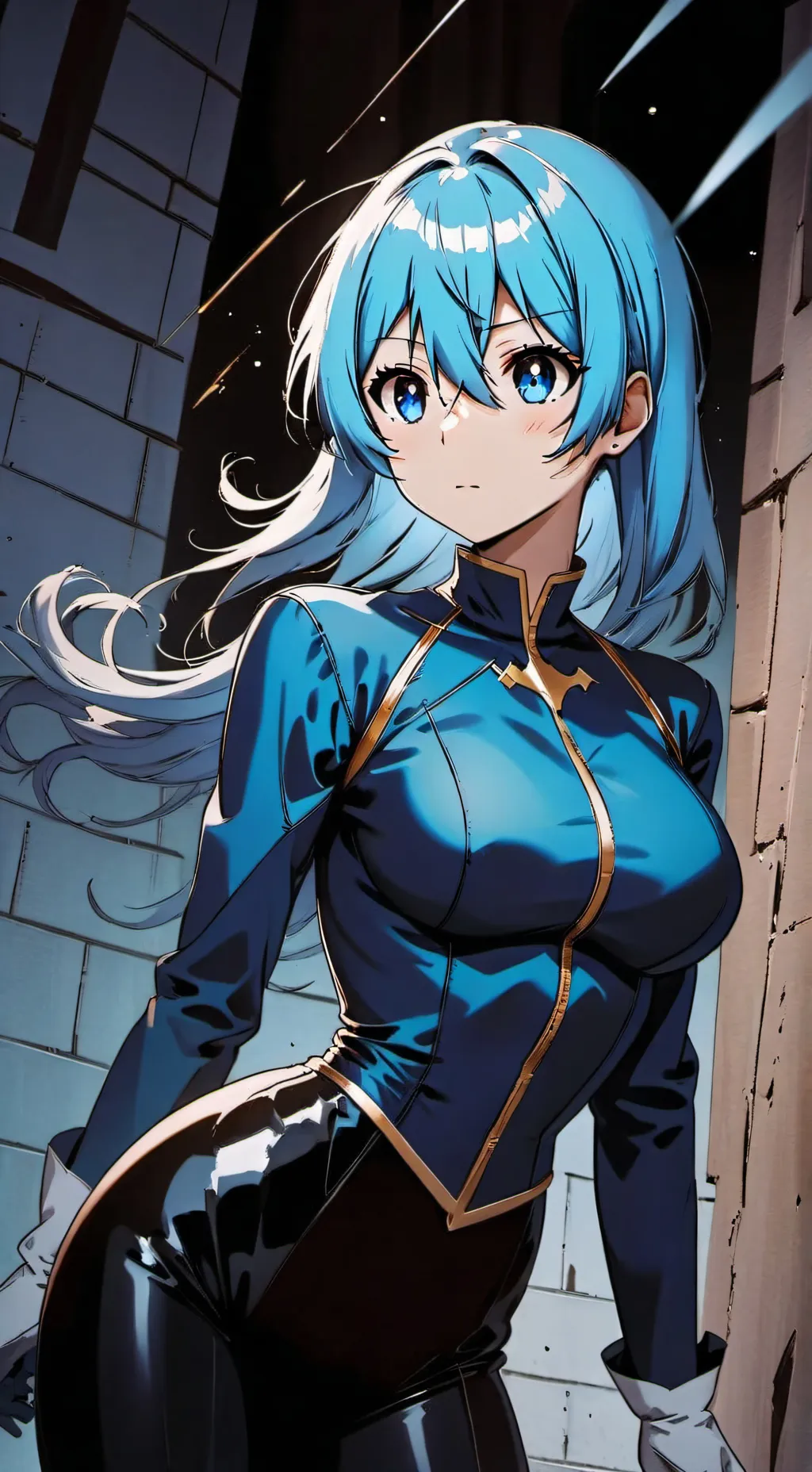 ai character: miku background
