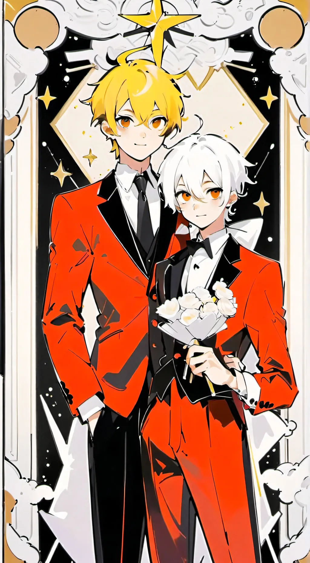 ai character: alex and adam background