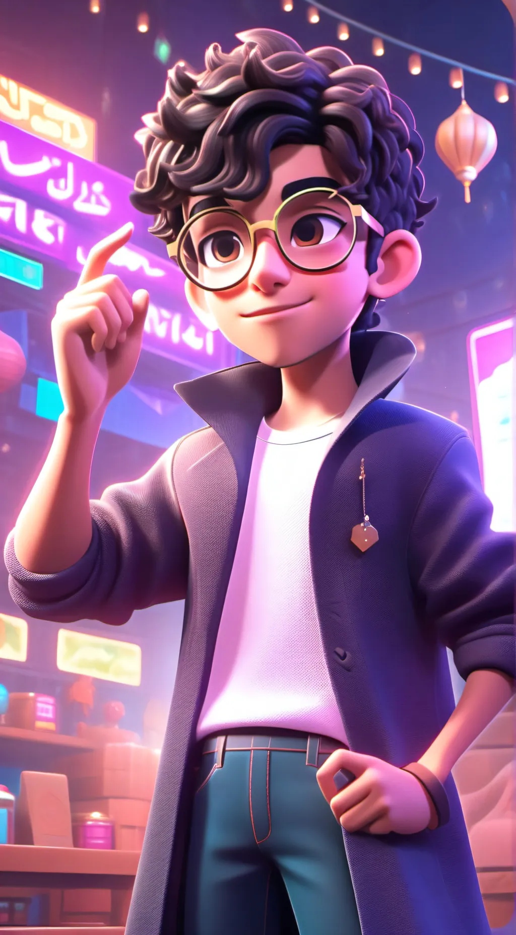 ai character: Ali background