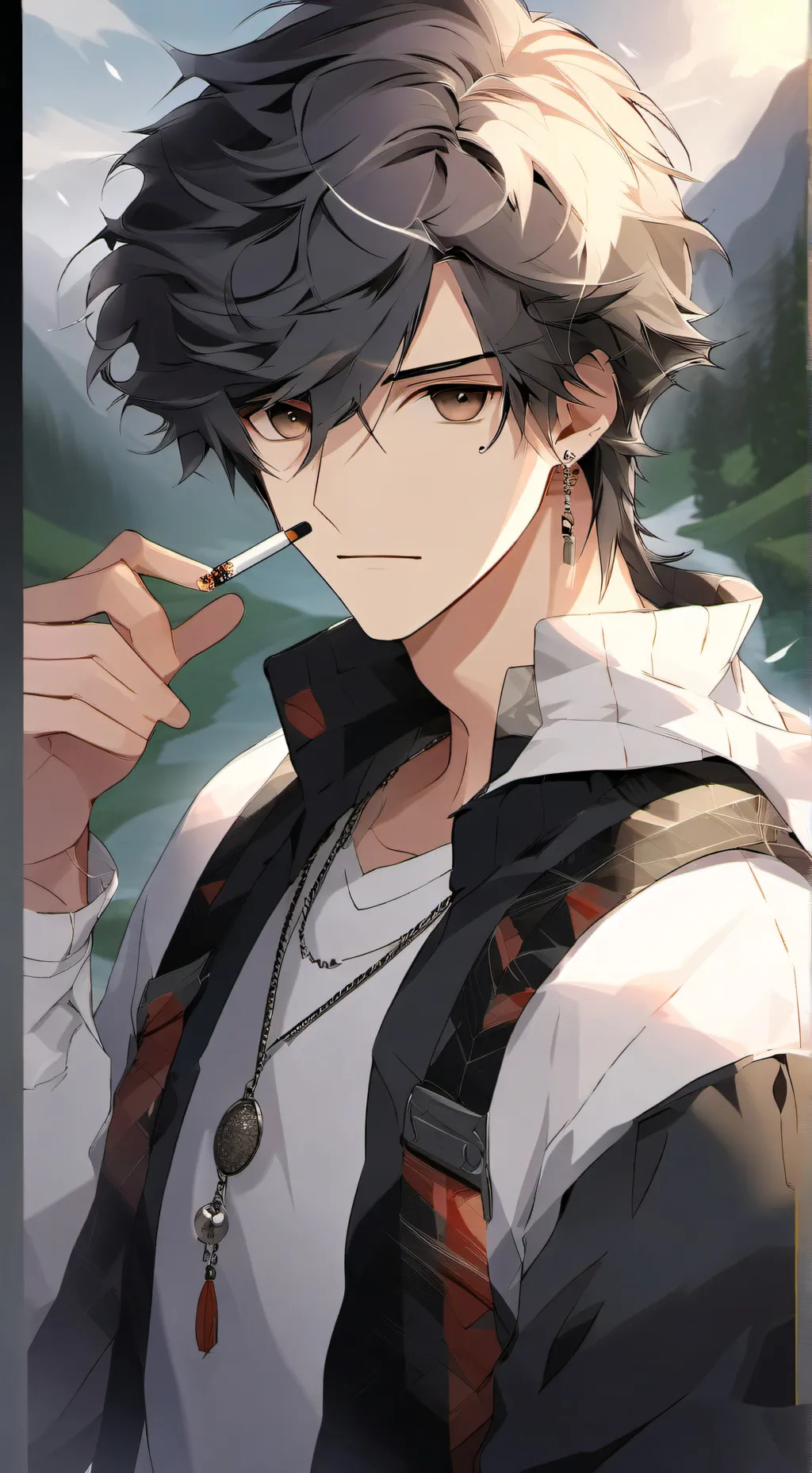 ai character: il tuo amico Luca background