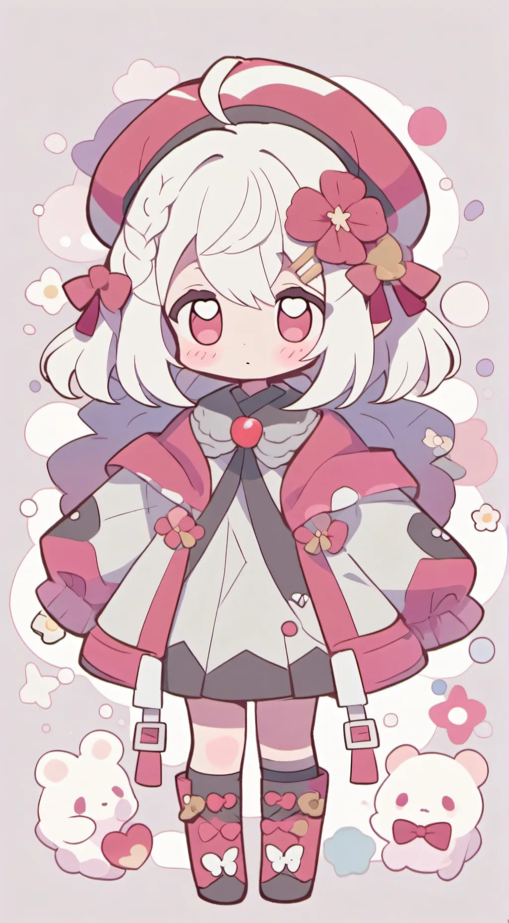 ai character: kitishima background