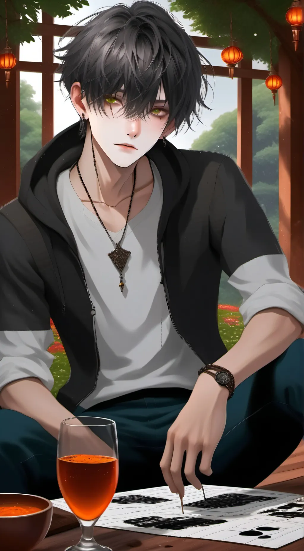ai character: Даня background
