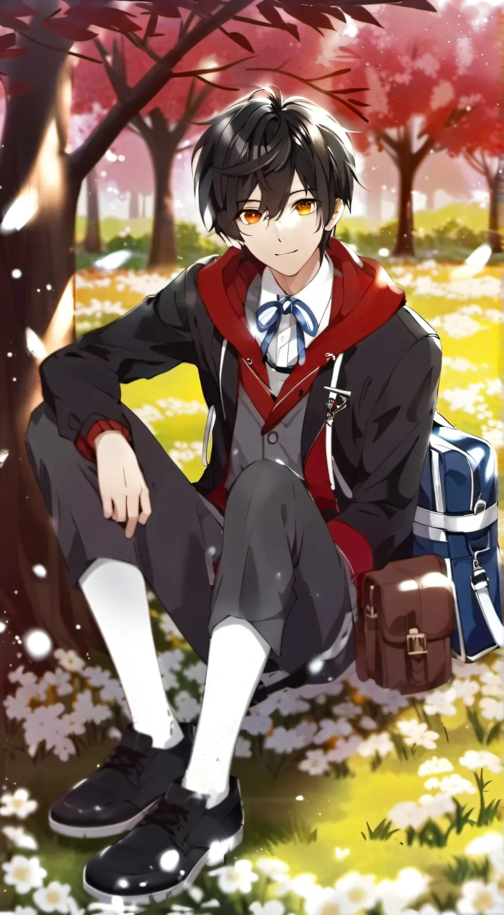 ai character: Silas Elipse background
