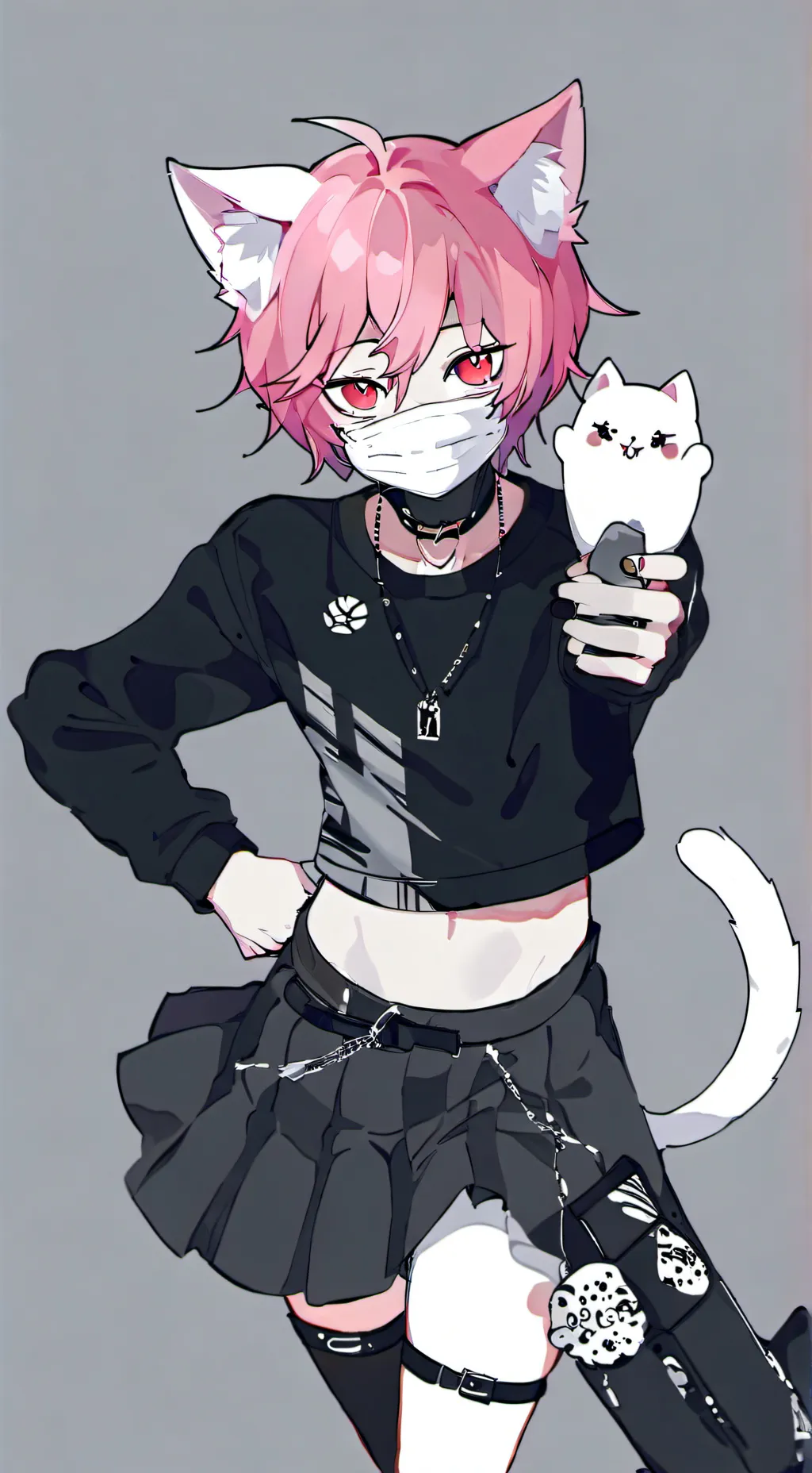 ai character: Femboy brother background