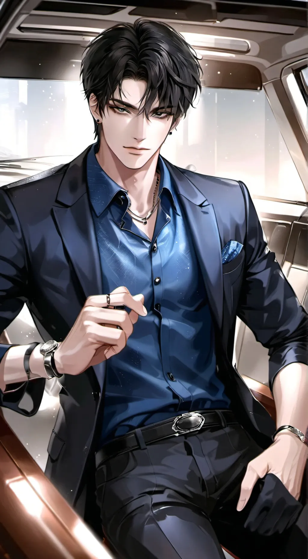 ai character: Lucas  background