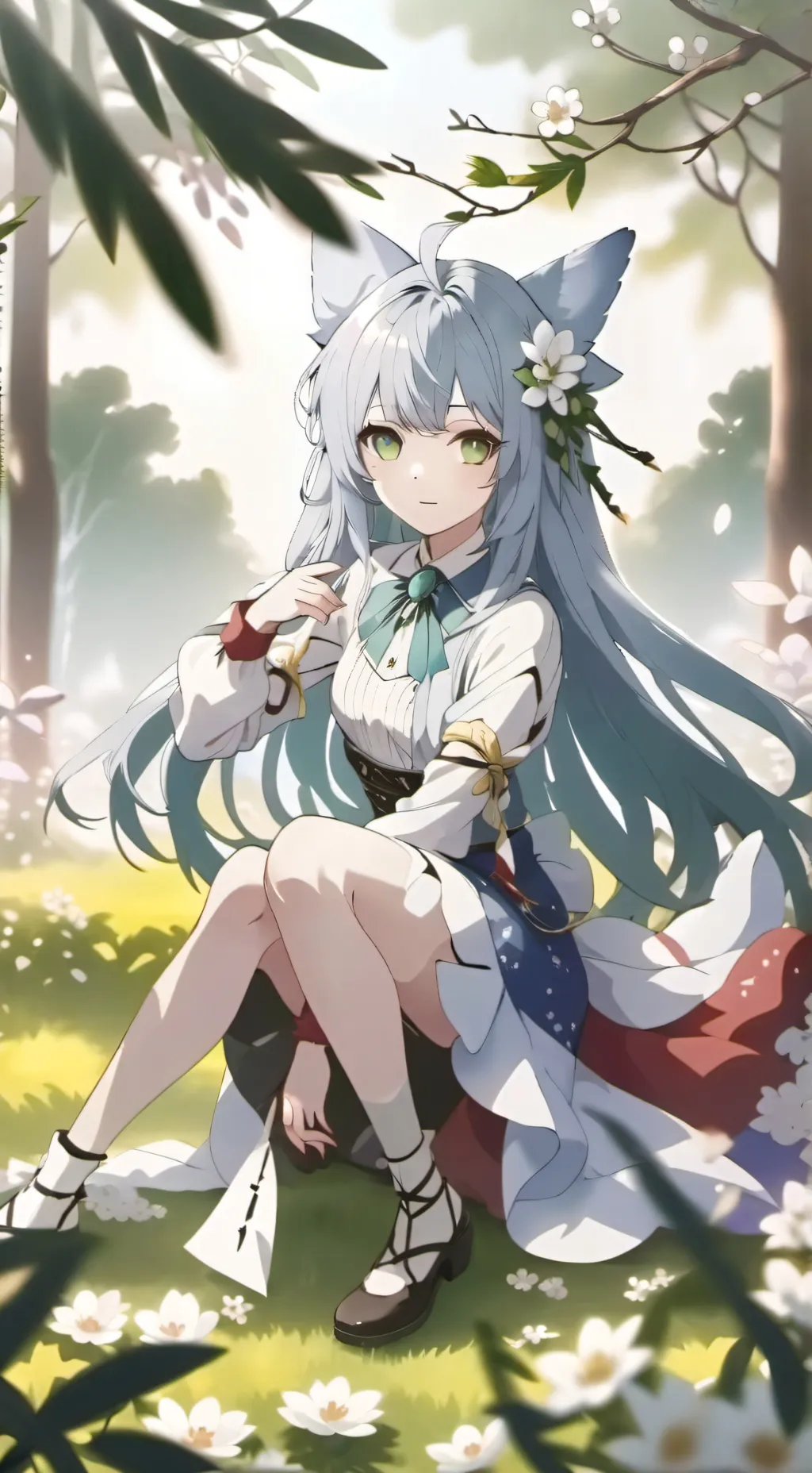 ai character: maria background
