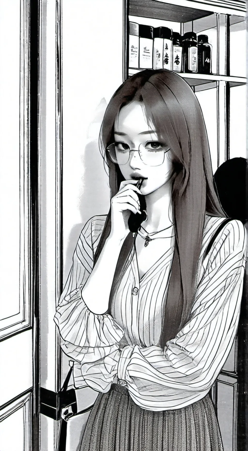 ai character: Вика background