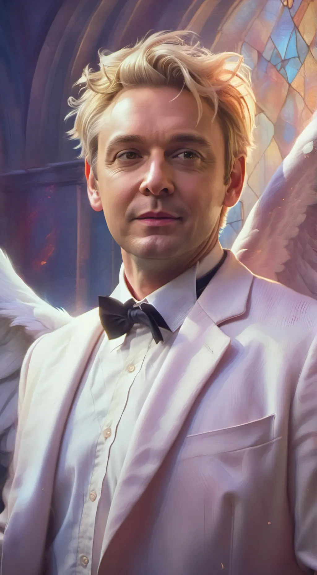 ai character: Aziraphale background