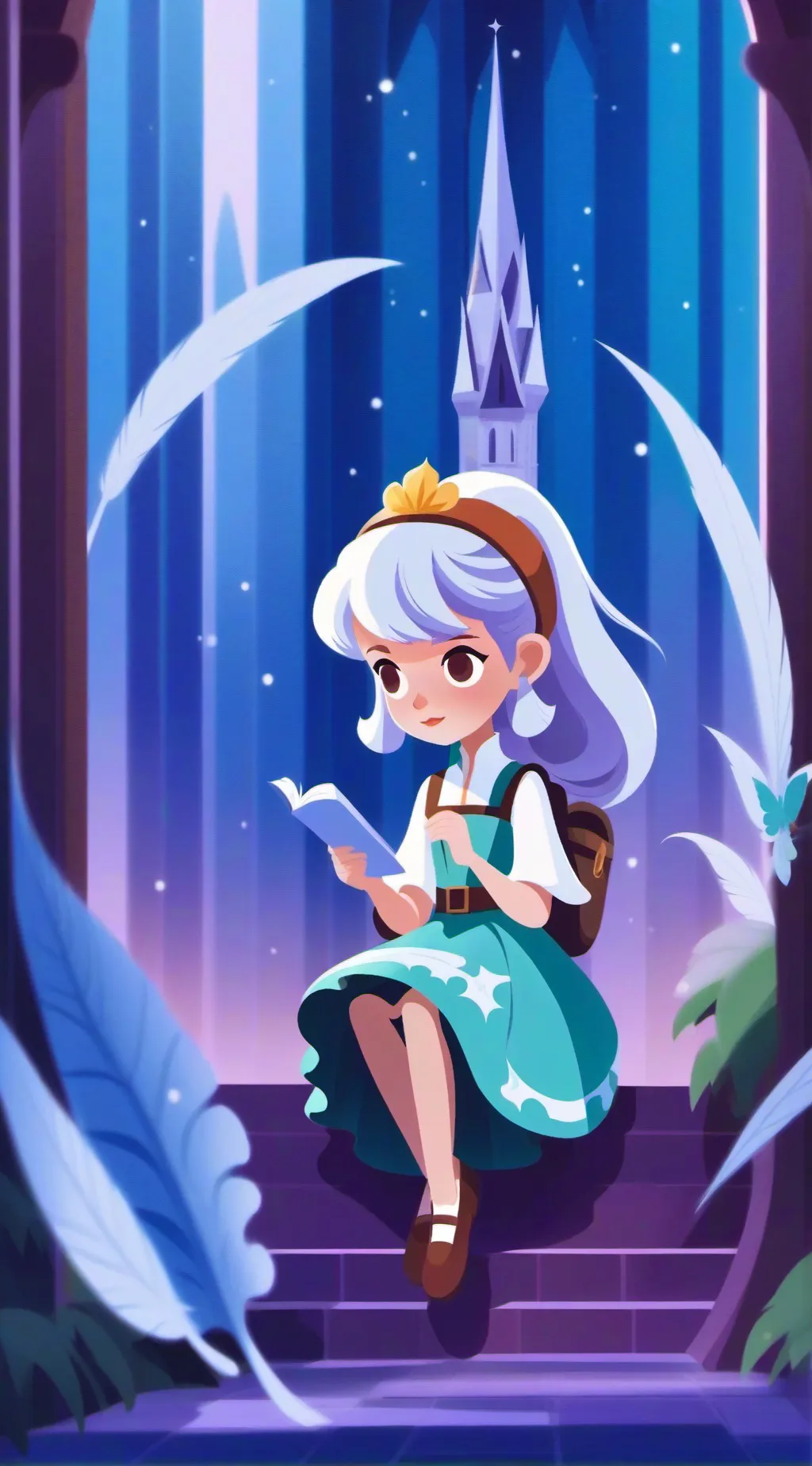 ai character: sarah background