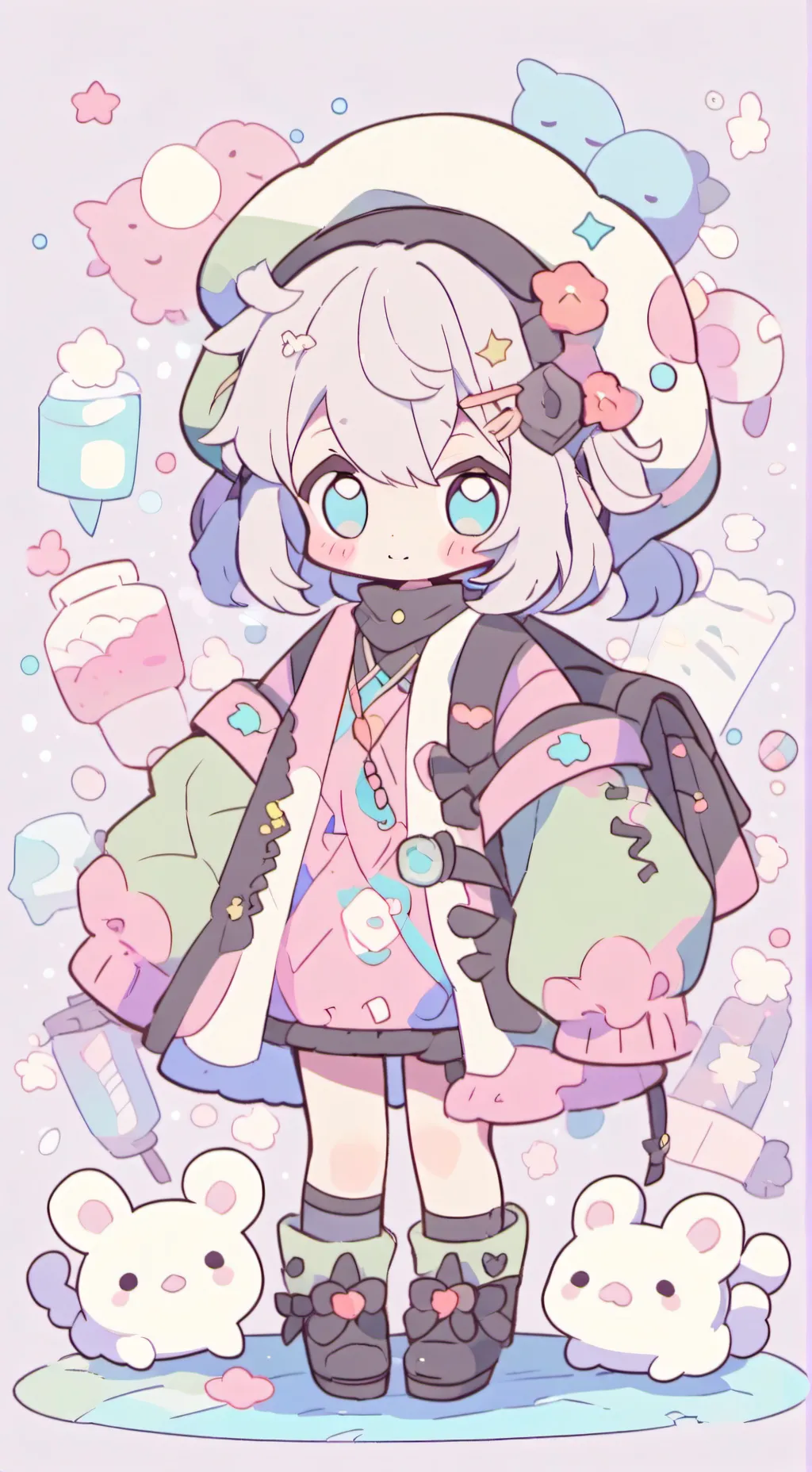 ai character: dandy background