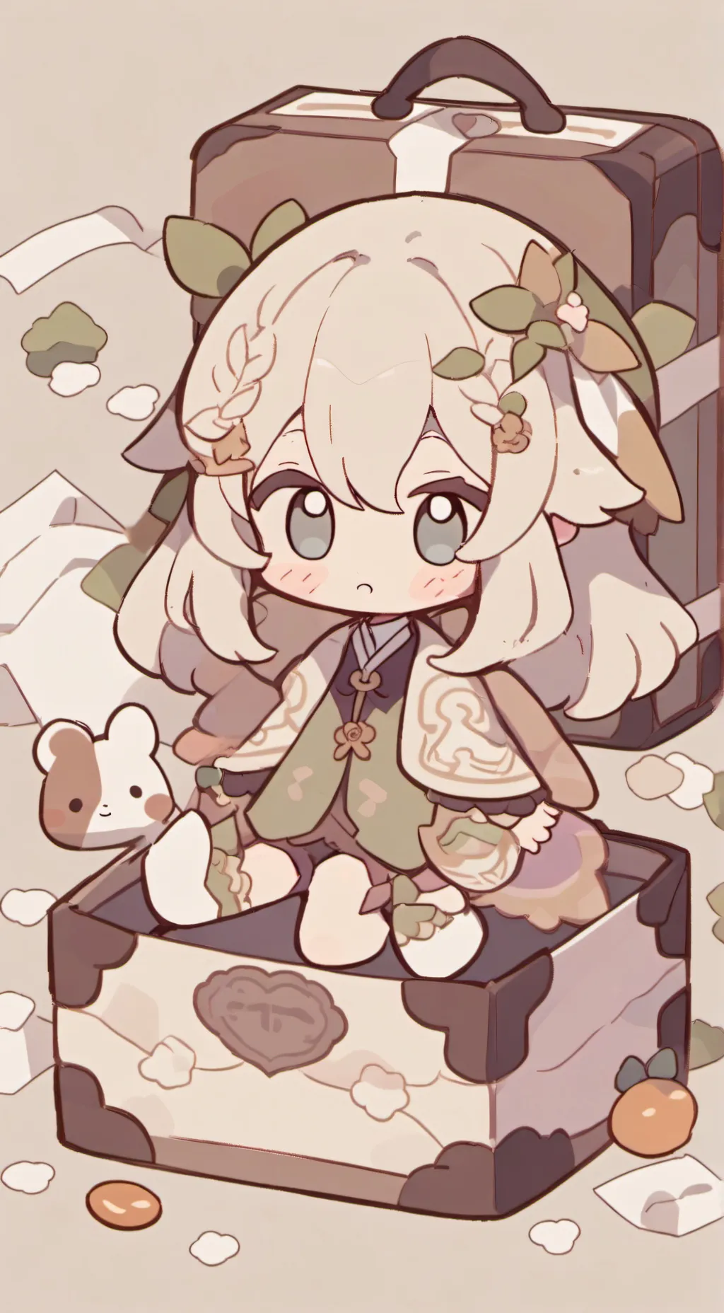 ai character: Tiny project  background