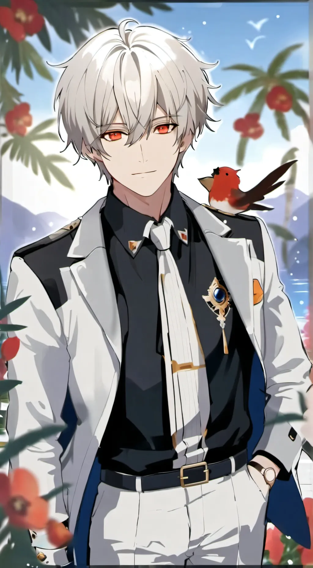 ai character: julien background
