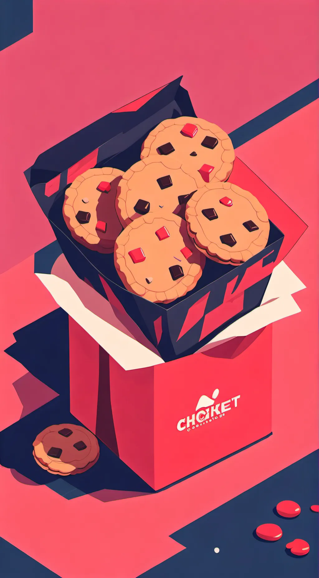 ai character: Cookie Run  background