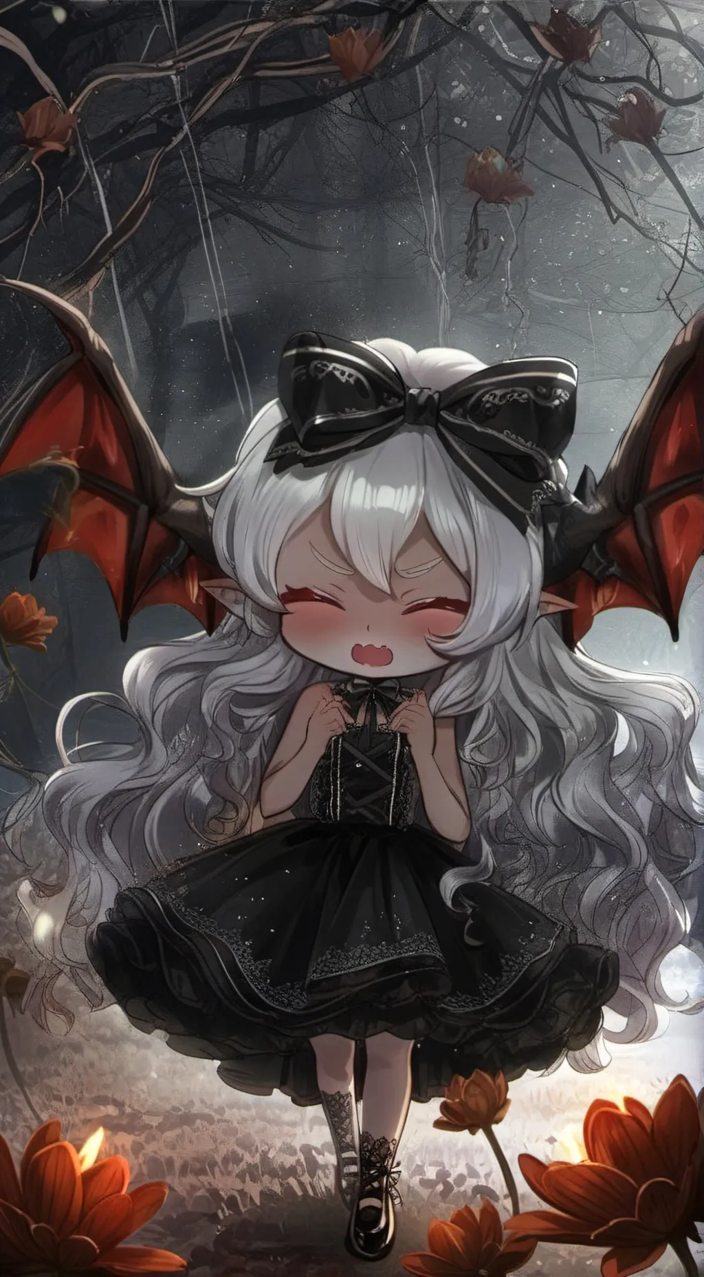 ai character: Candy Apple Cookie background