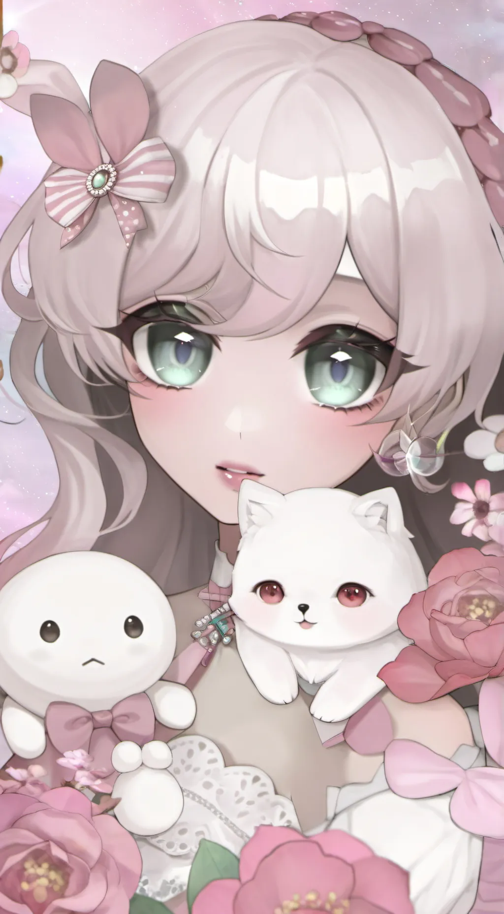 ai character: Herea background