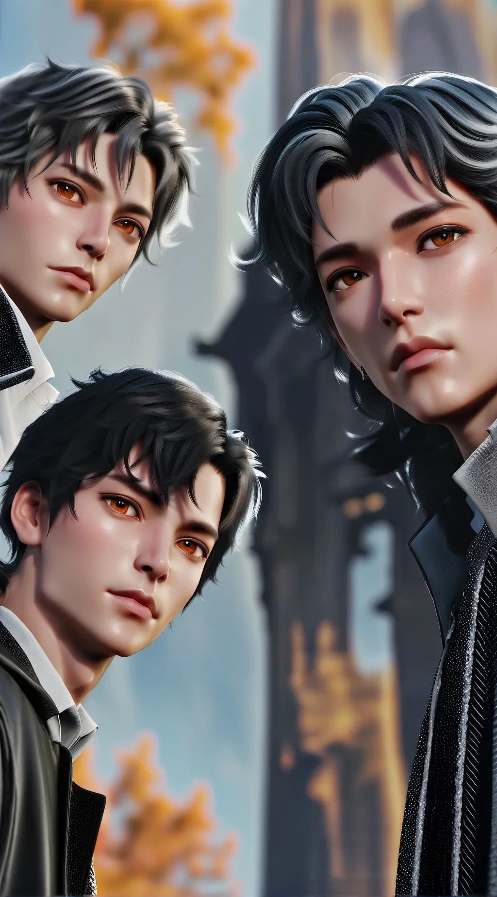 ai character: god is coming background