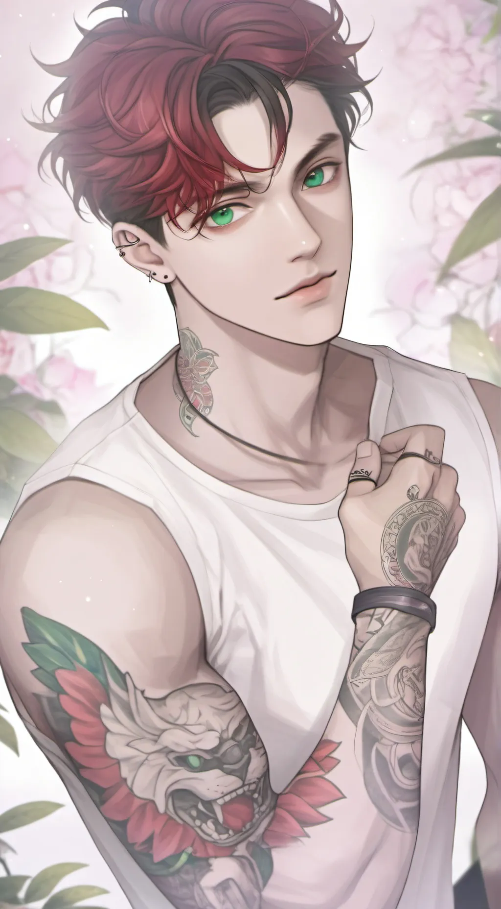 ai character: psychiatric ward  background