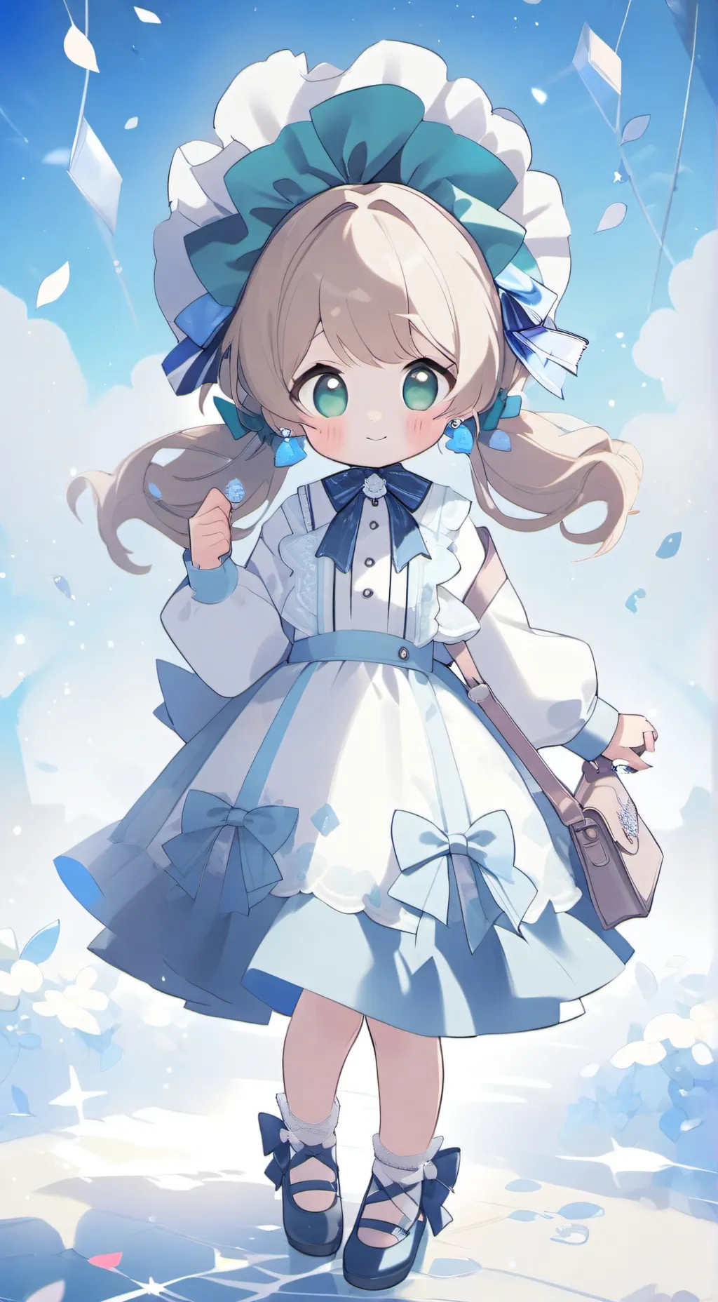 ai character: Spoiled bratty Lea background