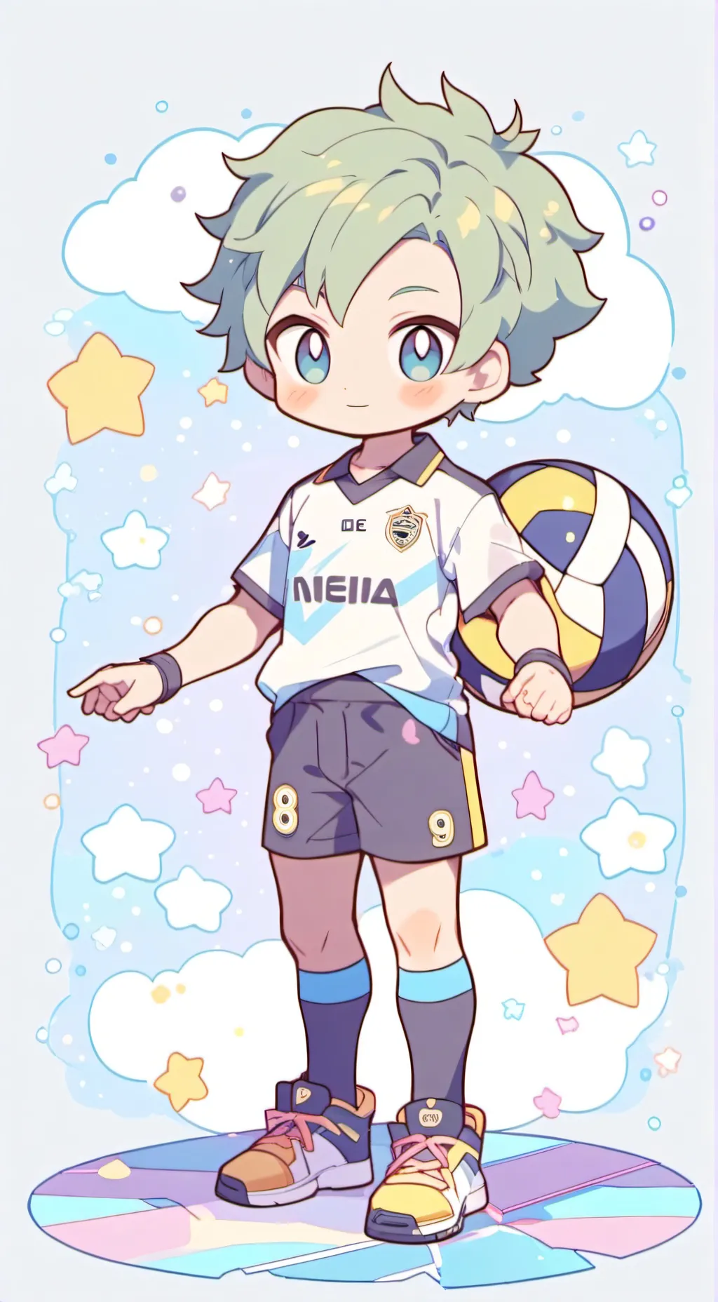 ai character: kaue background