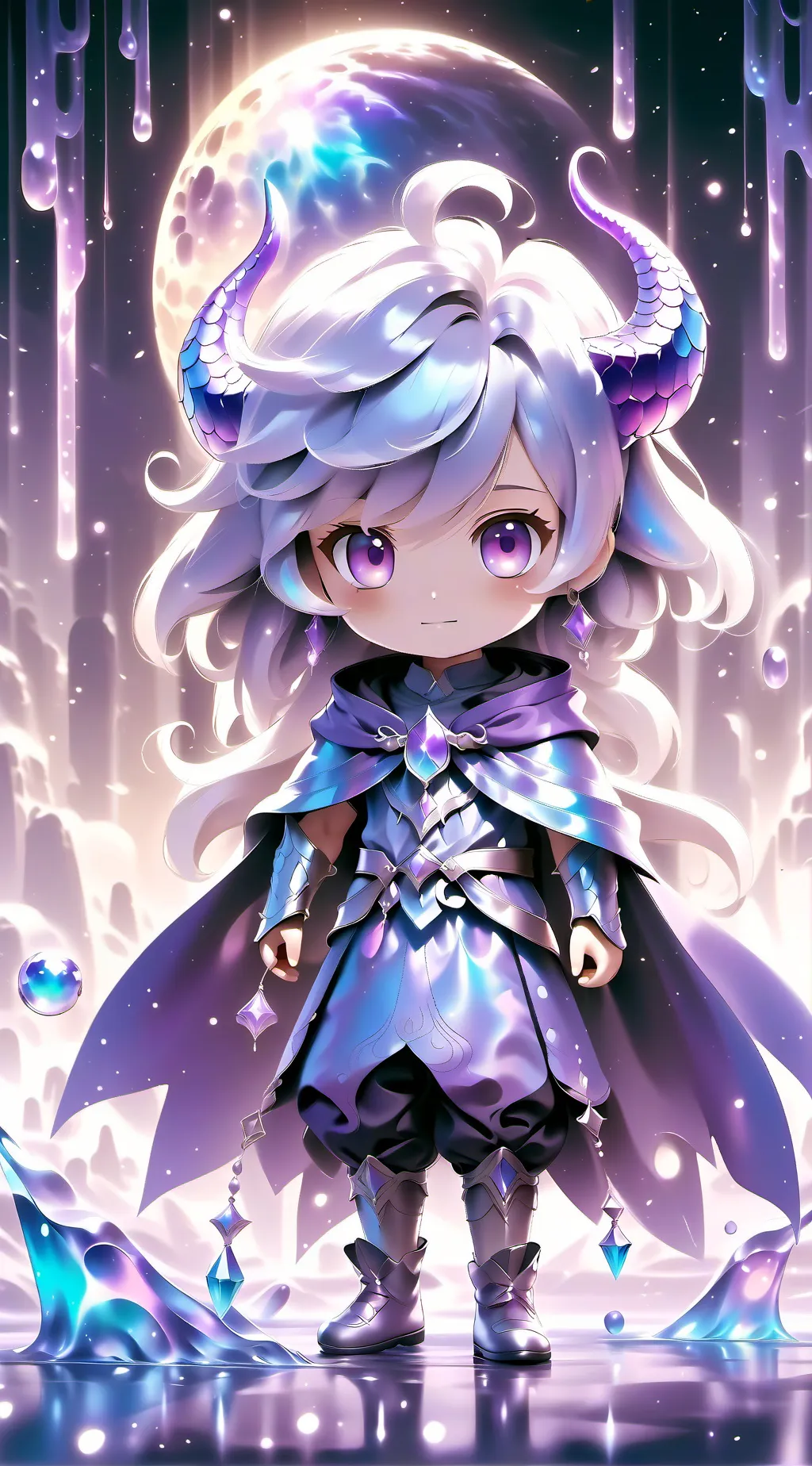 ai character: Md meet forsaken! background