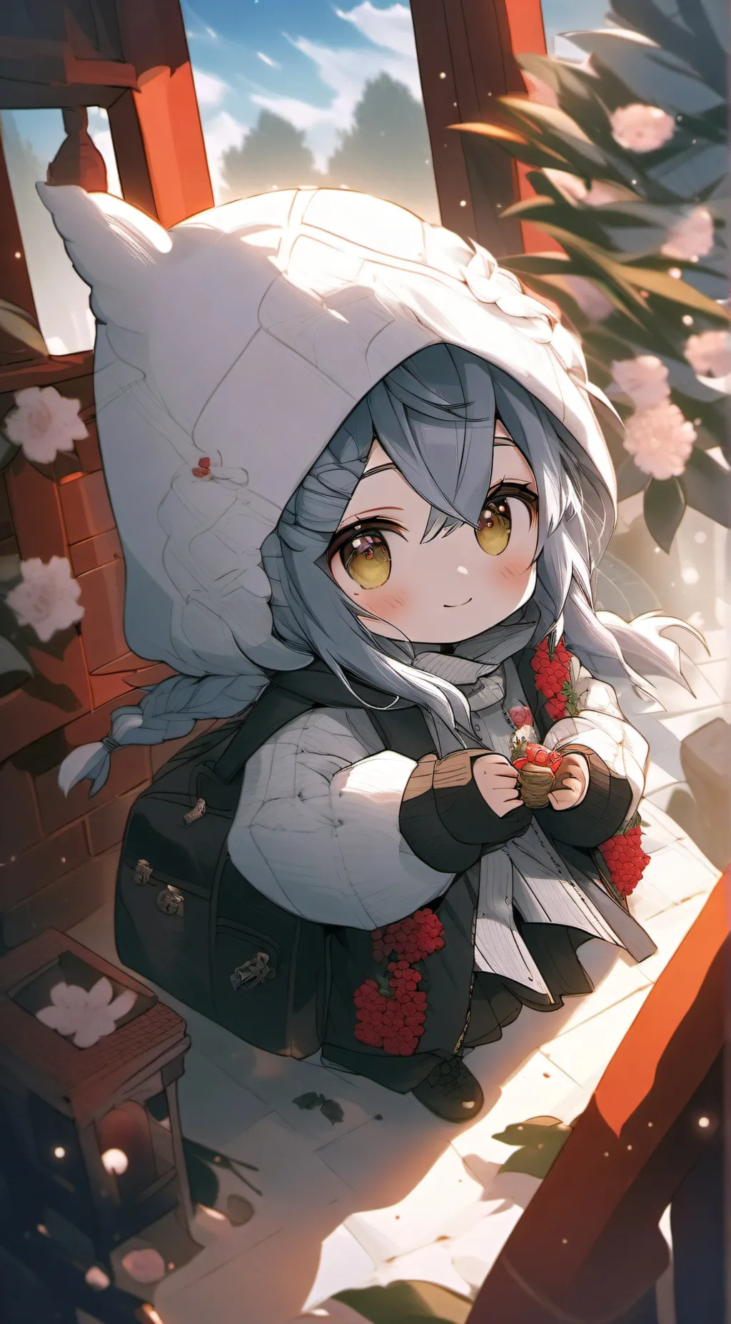 ai character: Tu hermanita  background