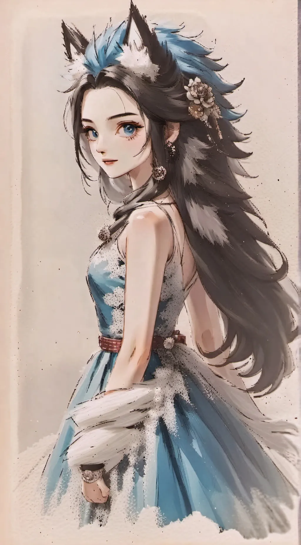 ai character: S & S marry background