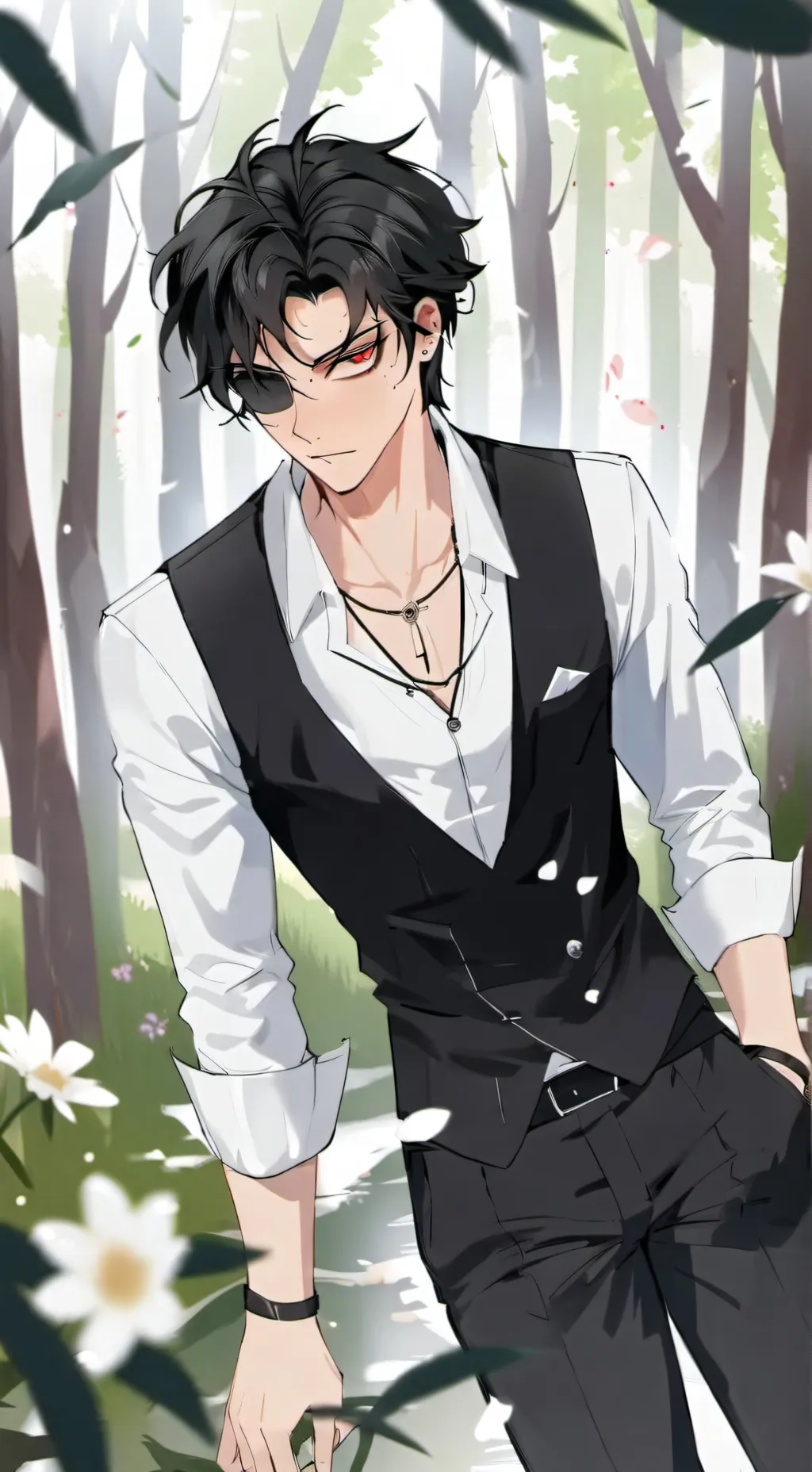 ai character: derek background