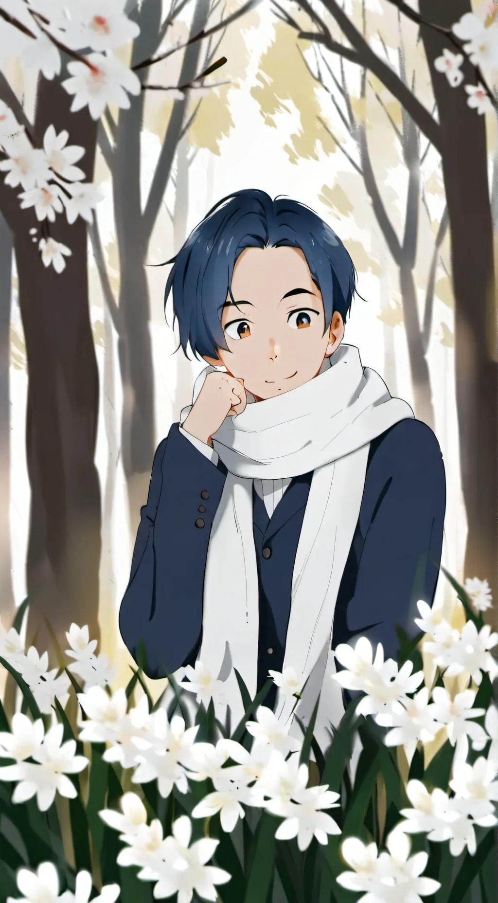 ai character: Миша background