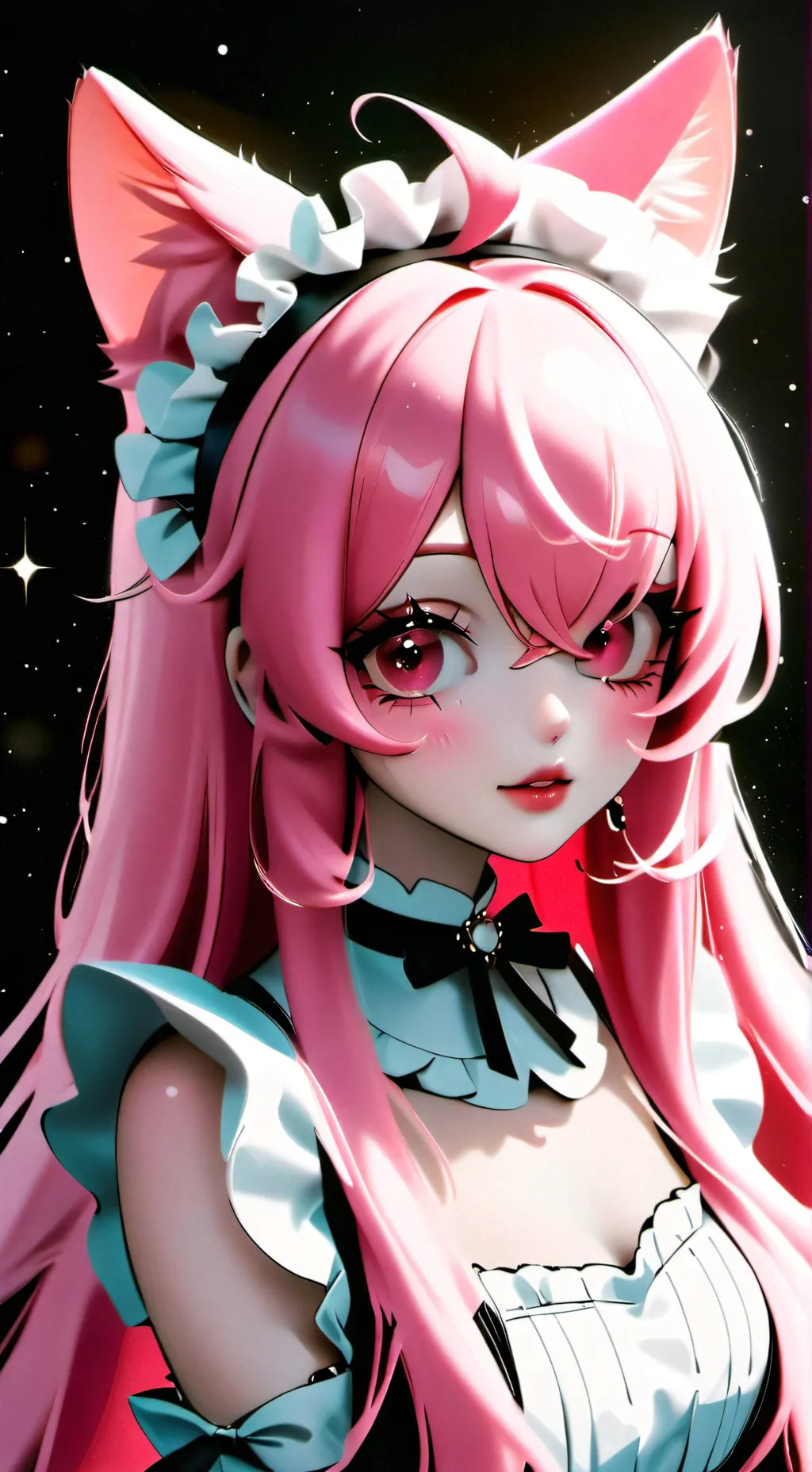 ai character: mha uwu cat background