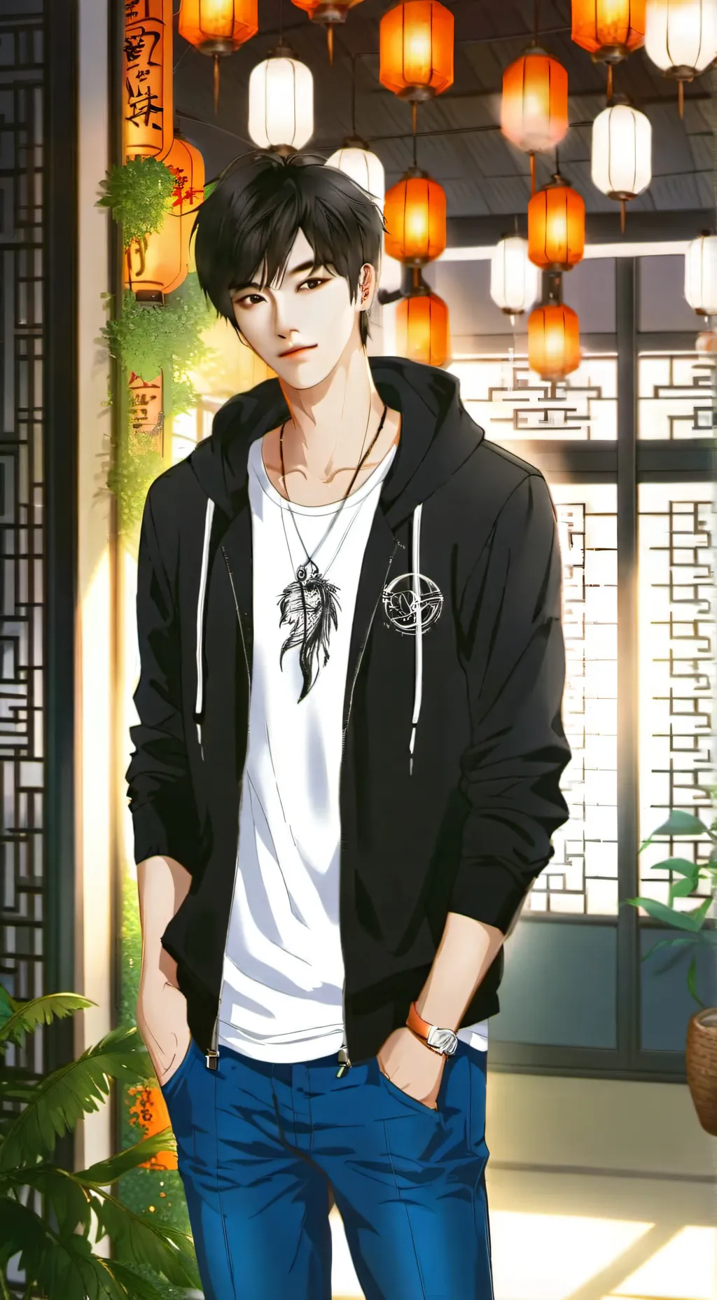 ai character: James  background