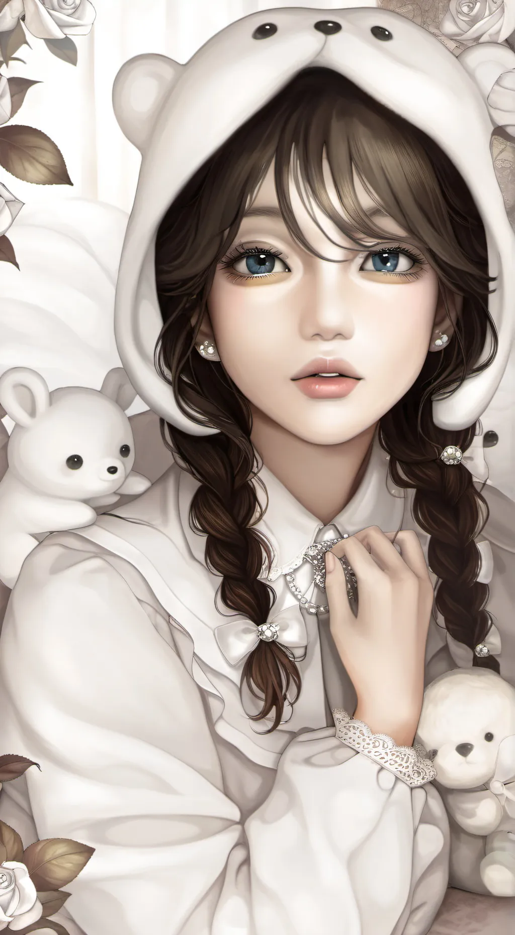 ai character: Lilly  background