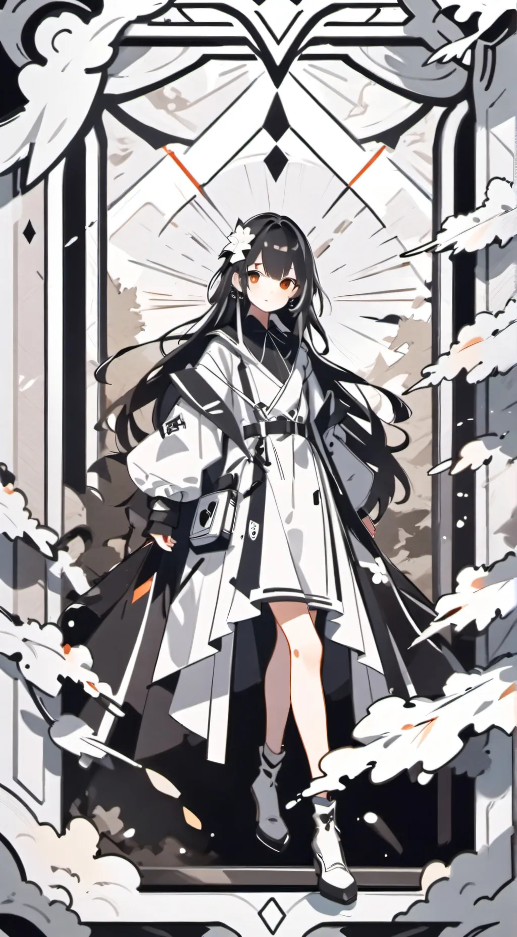 ai character: лена background