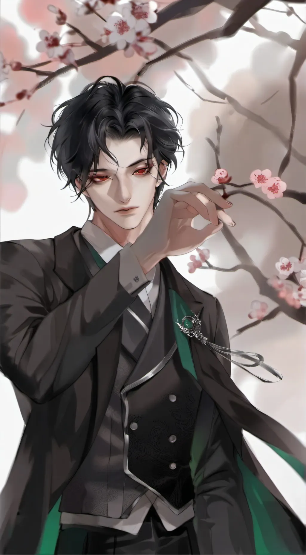 ai character: 🌿🍀Oliver🍀🌿 background