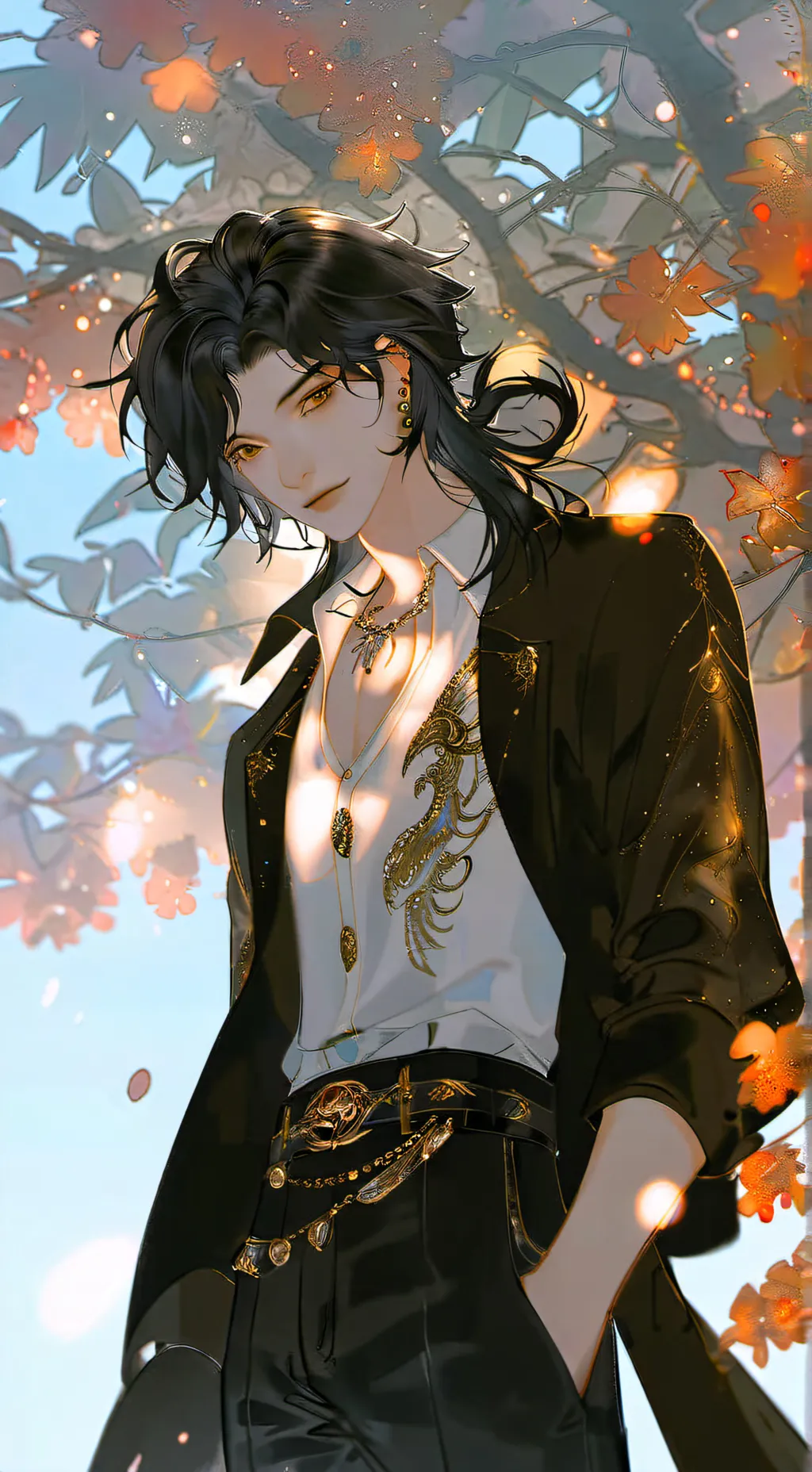 ai character: Alexander  background
