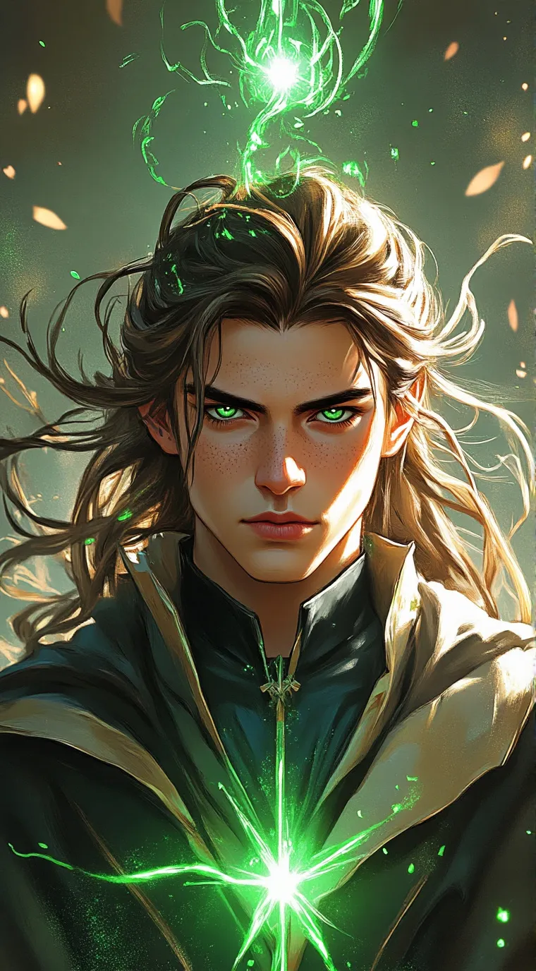 ai character: Wayne  background