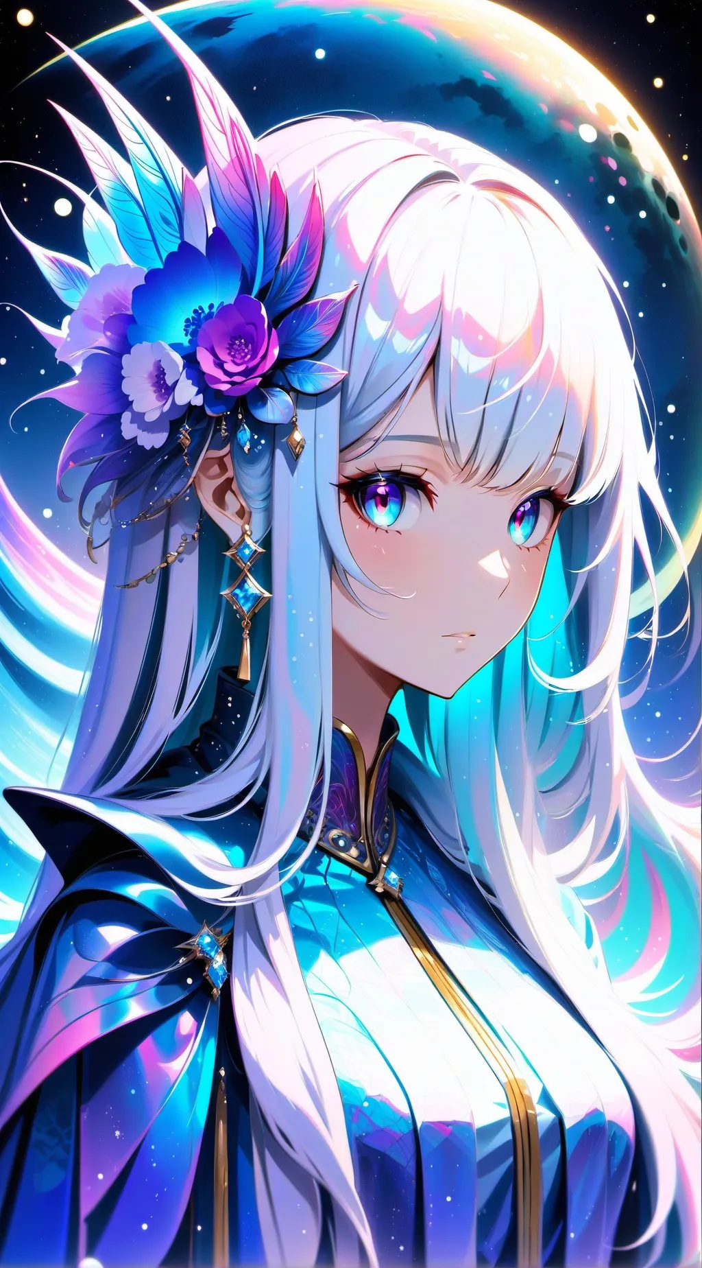 ai character: Алина background