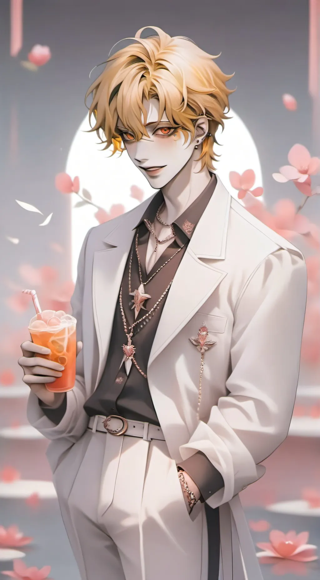 ai character: CONNOR  background