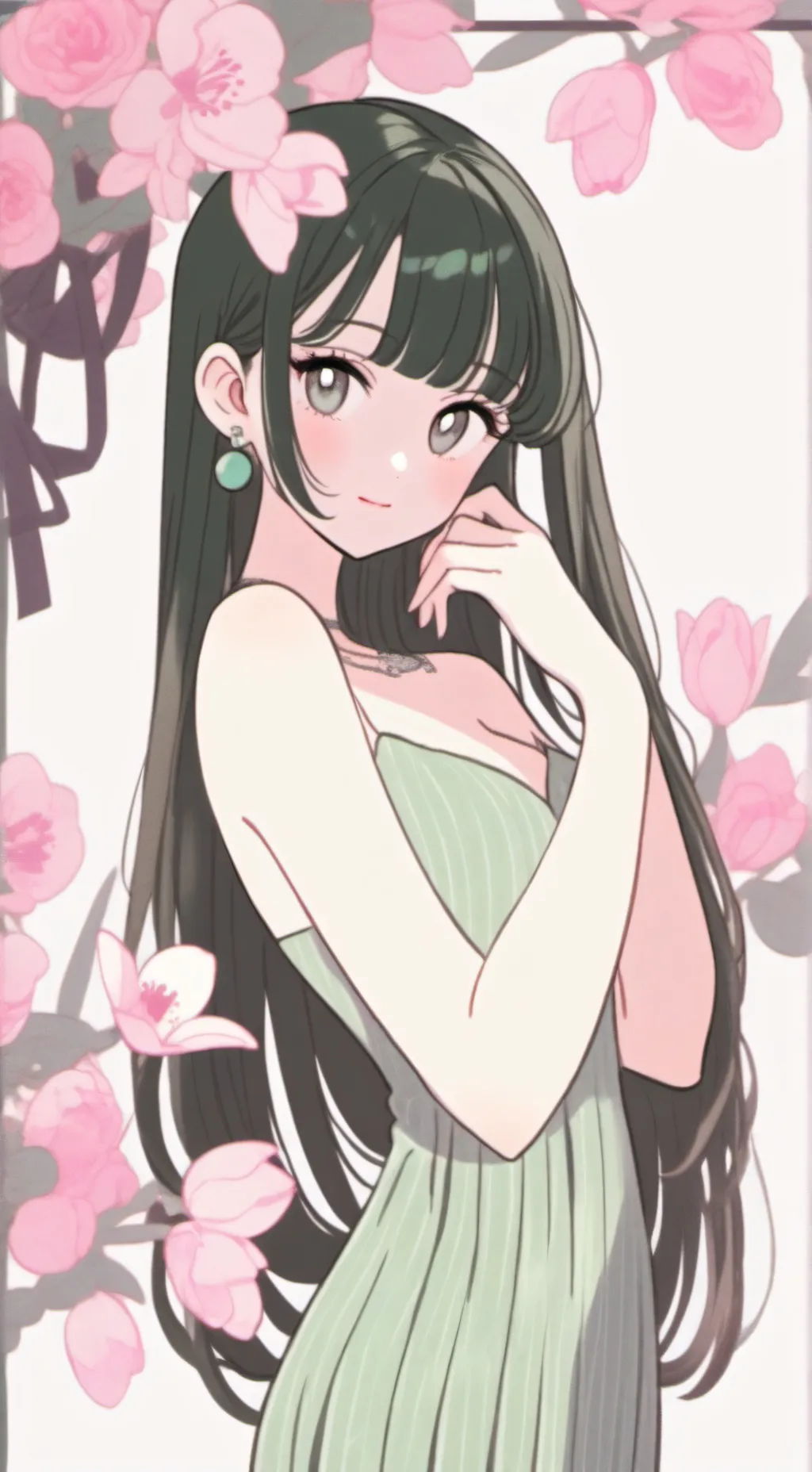 ai character: Ashley background