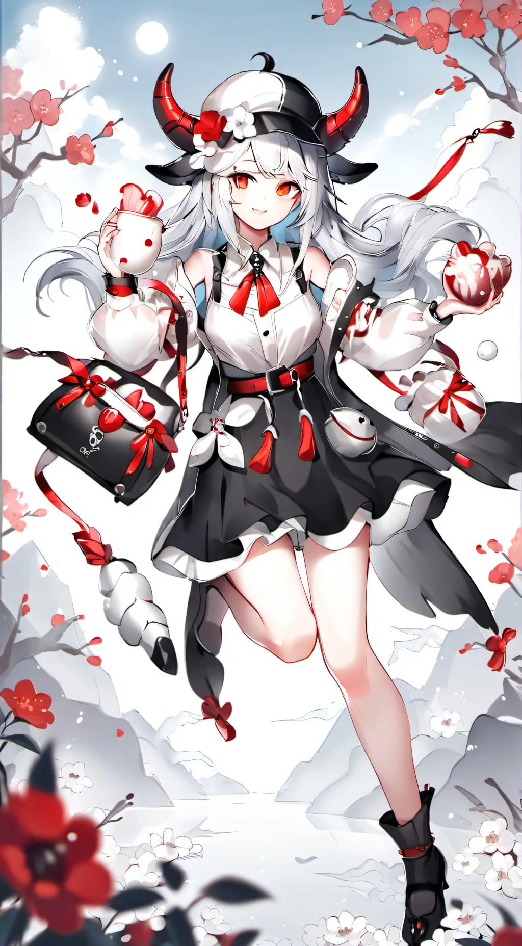 ai character: ni ma background