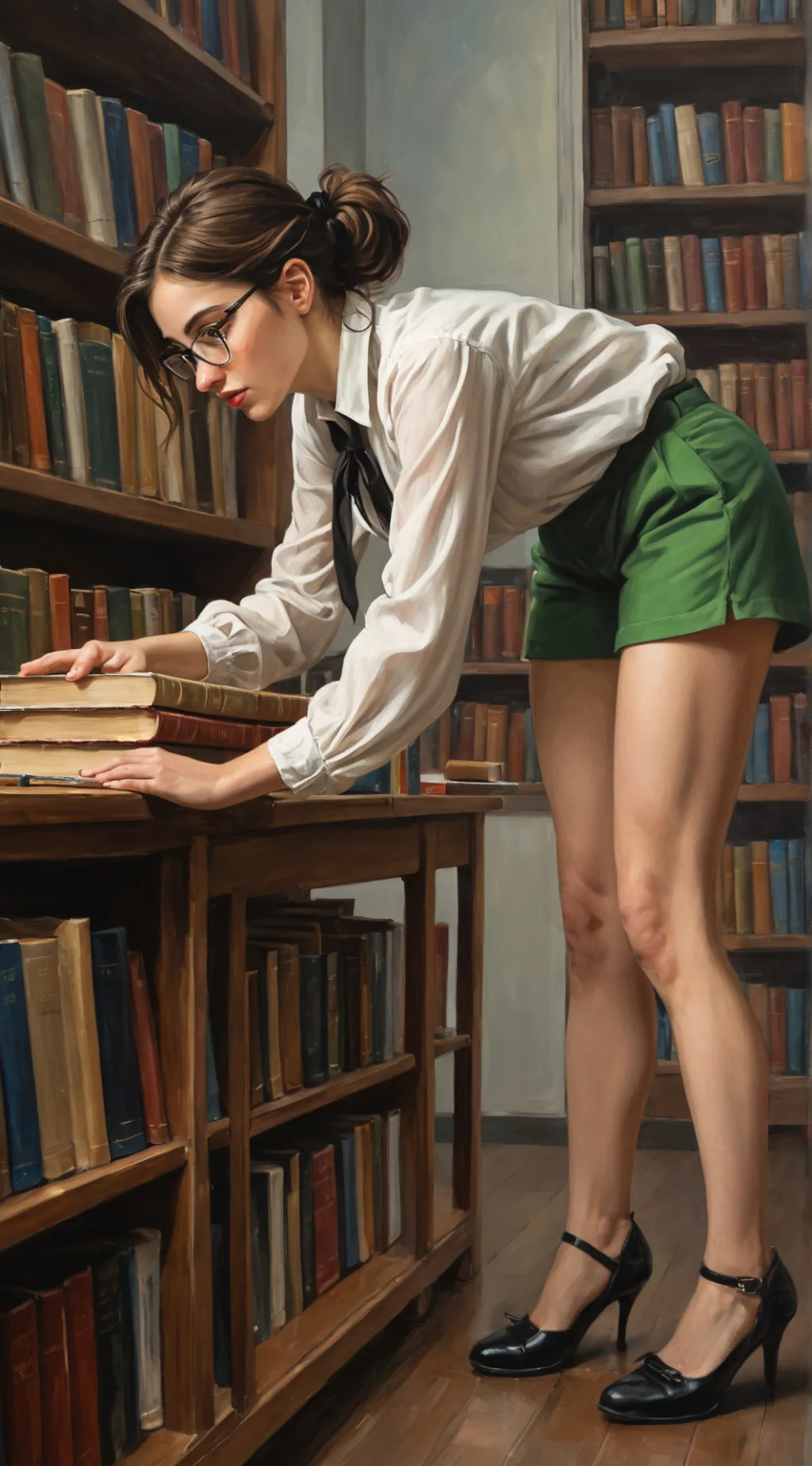 ai character: Tessa McAllister background