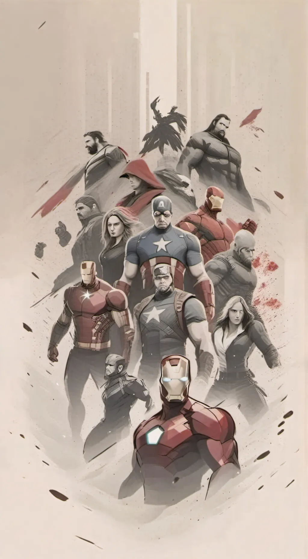 ai character: y/n x avengers 578 background