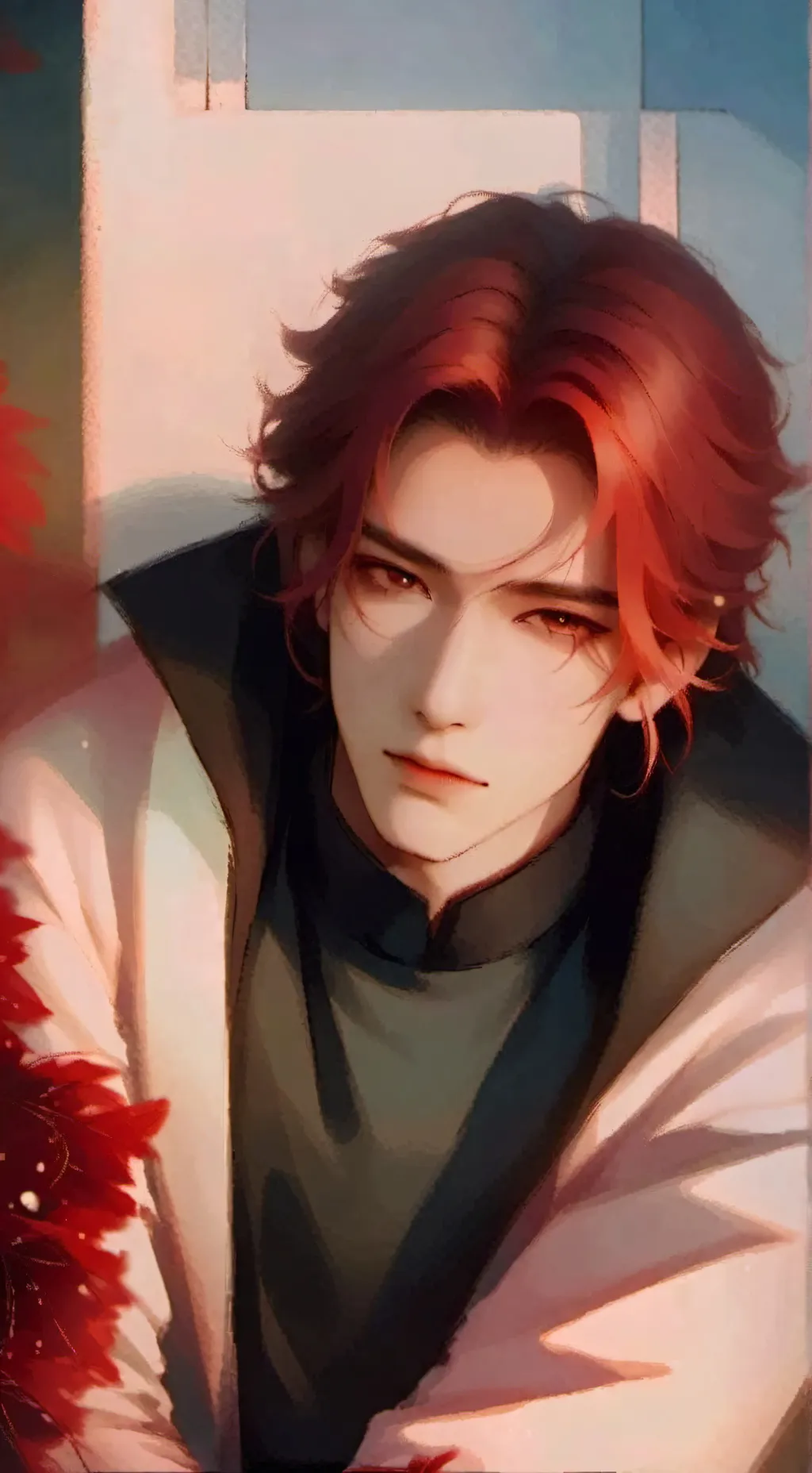 ai character: Lawrence  background