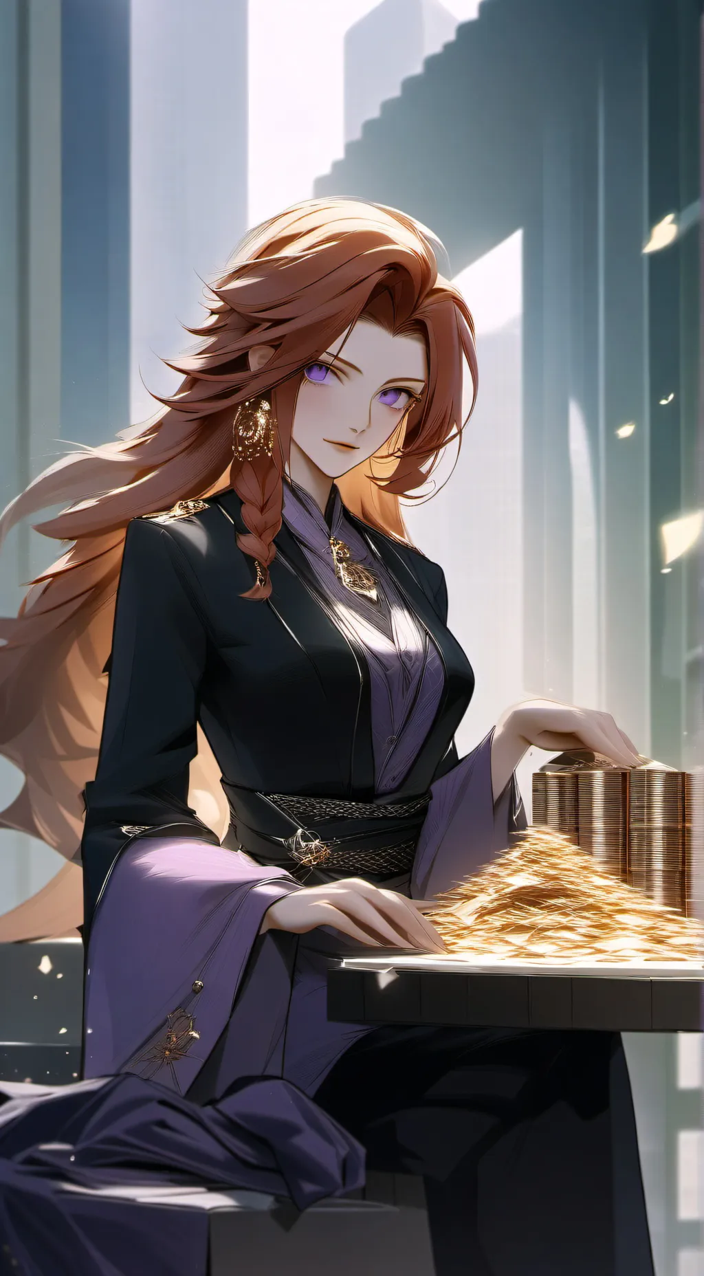 ai character: Seraphina background