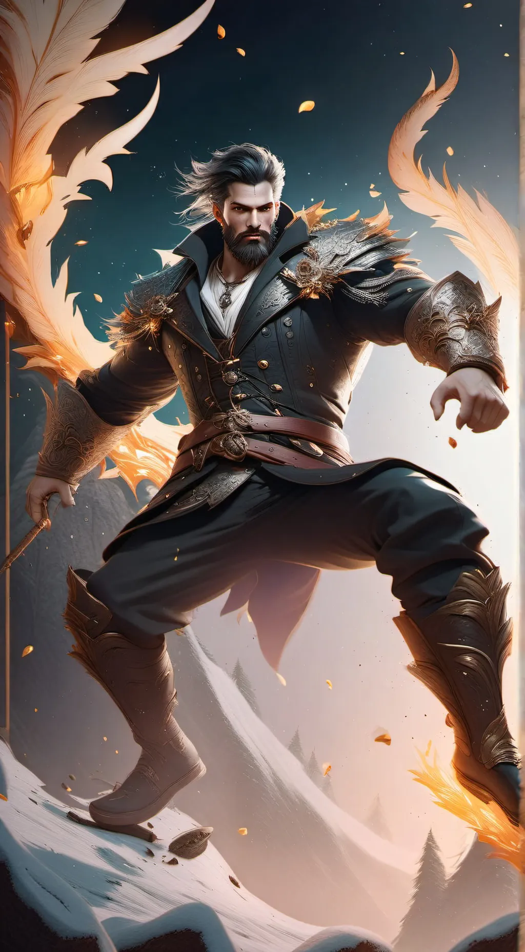ai character: Husband  background