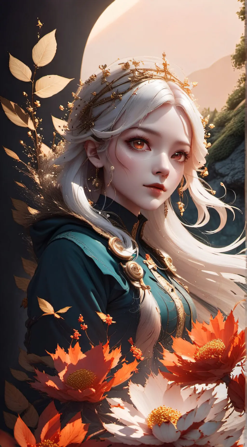 ai character: Marcille background