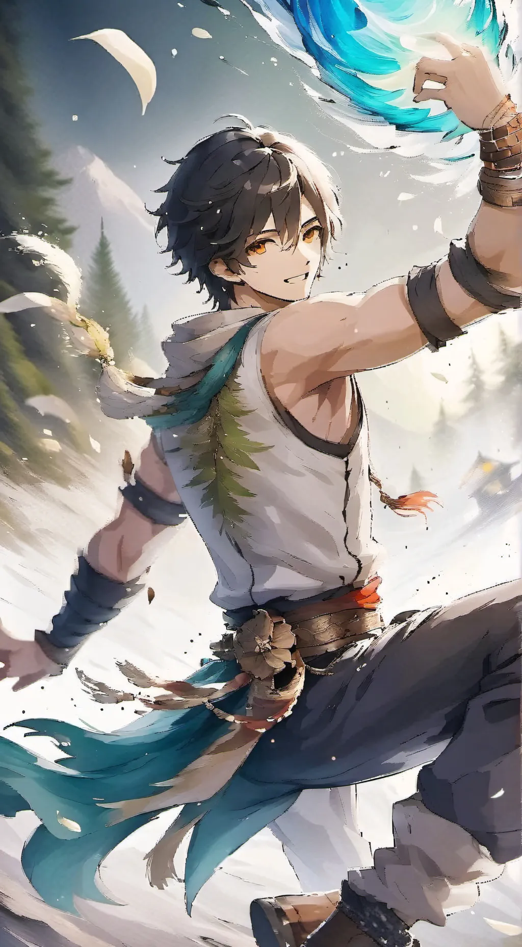 ai character: go to my post  background