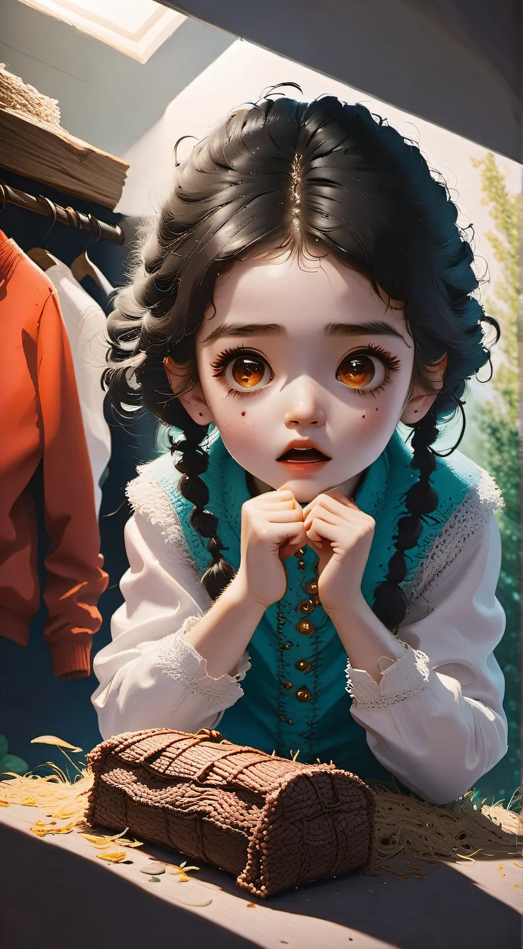 ai character: elizabeth background