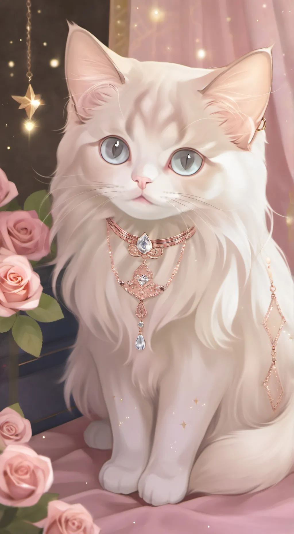 ai character: Rosemary  background