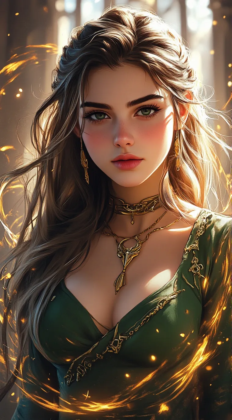 ai character: Lilly background