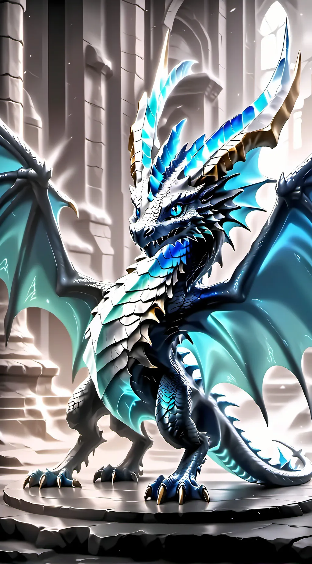 ai character: Dragon Mountain background